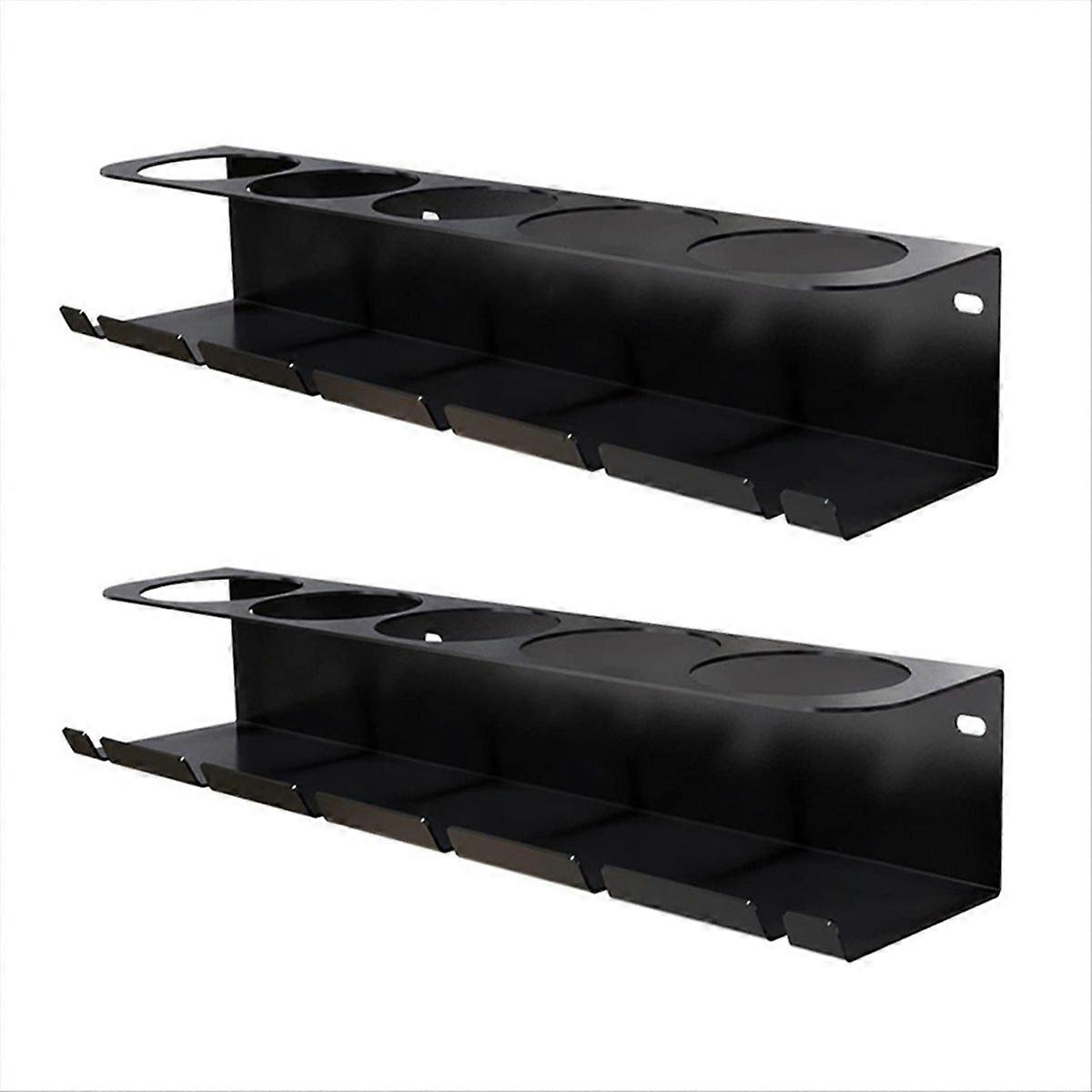 2PCS Pneumatic Tool Holder/Aerosol Rack Combo