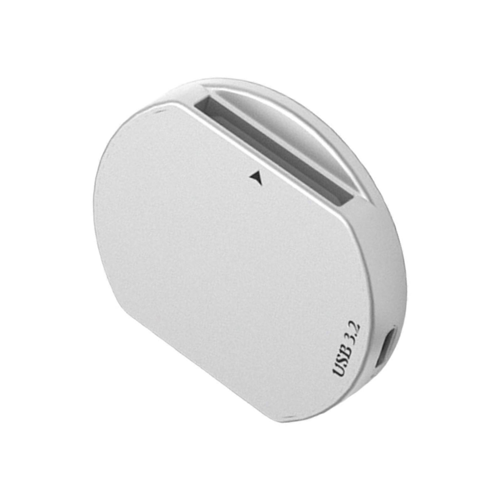 USB 3.2 CFE Type B Magnetic Attachment Reader Aluminum Antislip Card Reader USB 3.2 Gen 1 Type C 1000MB/s Transfer Multicolor