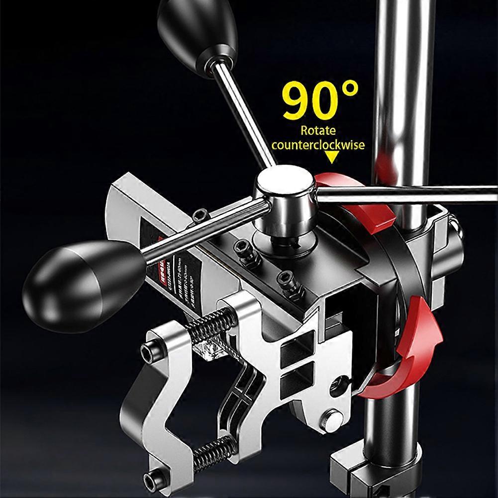 Multi-Function Electric Drill Stand with Mini Vice Pliers and Bench Clamp