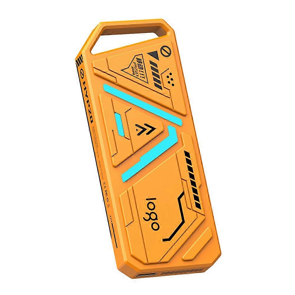 M2 SSD Case M.2 NGFF/NVME SSD Enclosure Portable USB3.1 Type-C RGB SSD Hard Disk Case 10Gbps for PC NGFF