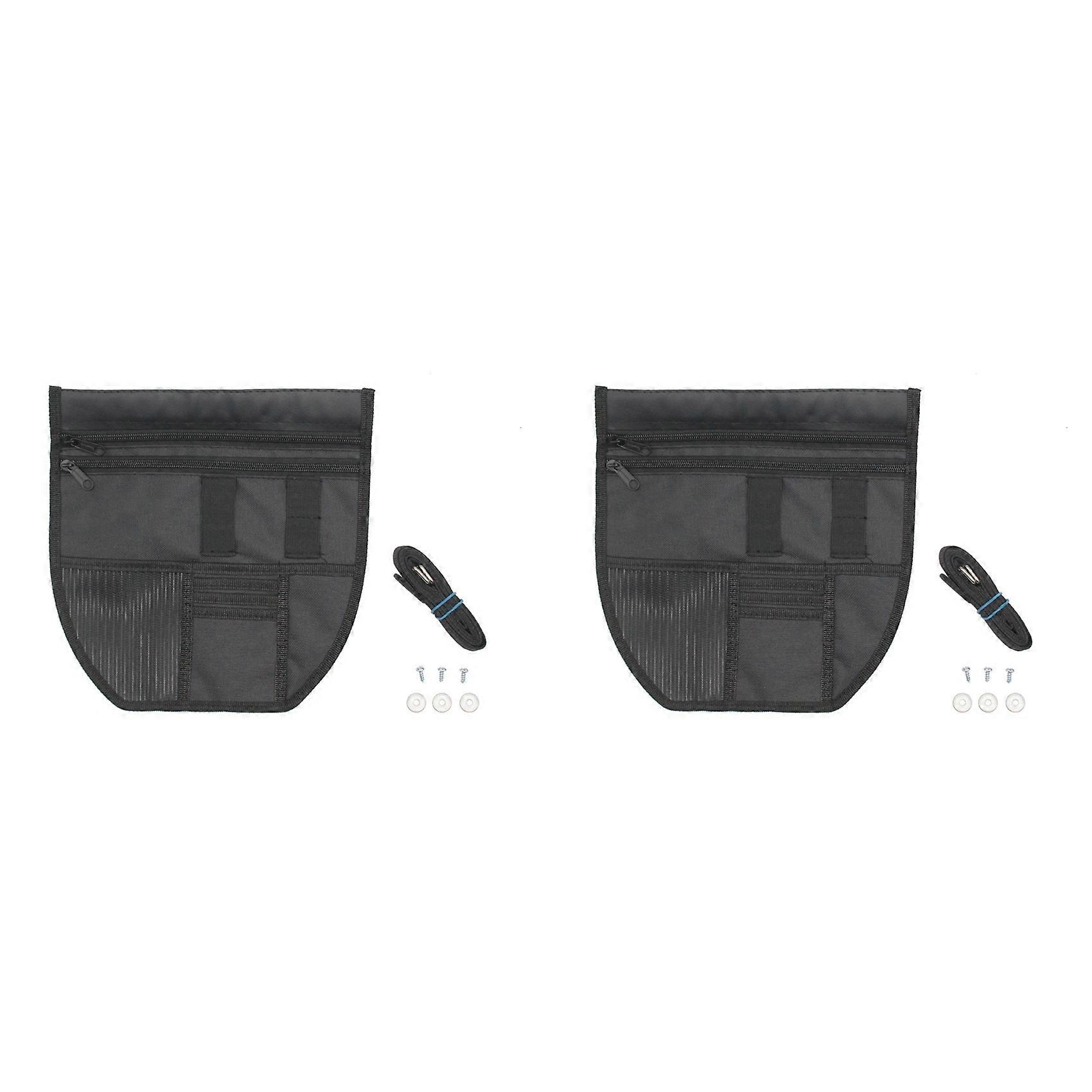 2X for YAMAHA NMAX 155 V1/V2 Motorcycle Scooter Seat Bag Under Seat Organizer Document Small Object Storage Bag