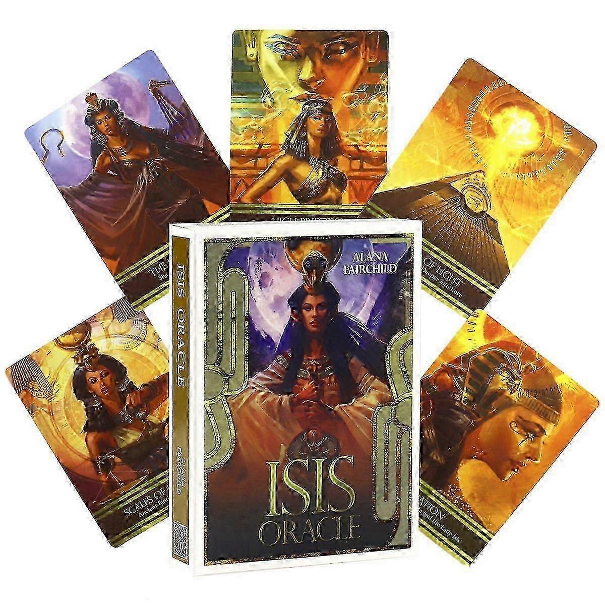 Isis Oracle Cards Deck - Divination Guidance - All English