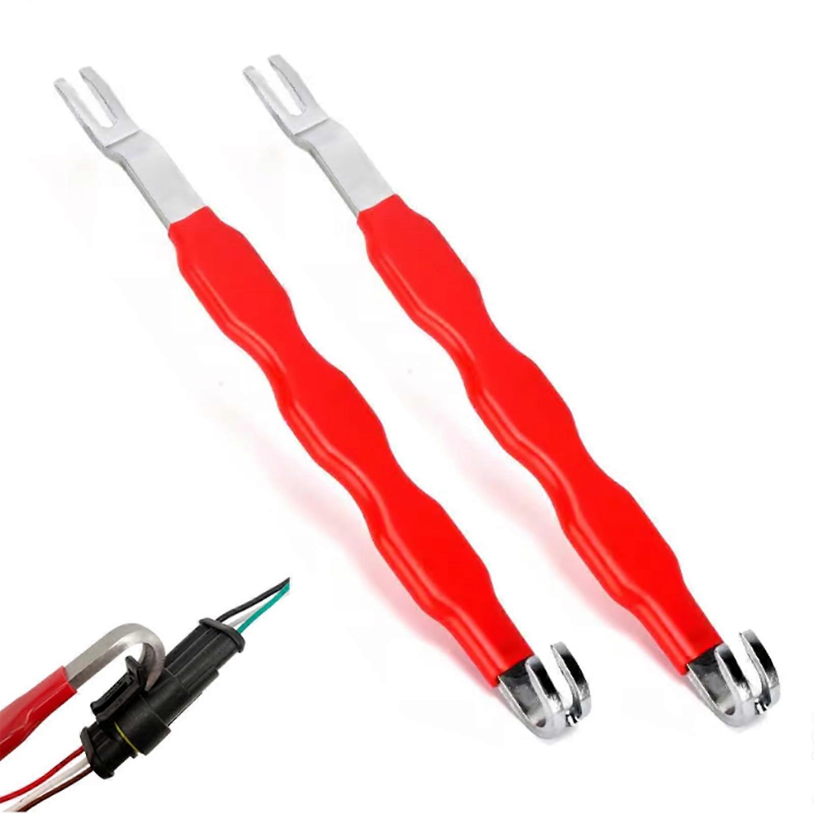 Automotive Terminal Removal Tool Set with DoubleEnded Precision Tip and NonSlip Grip for Cars, Trucks, Motorcycles