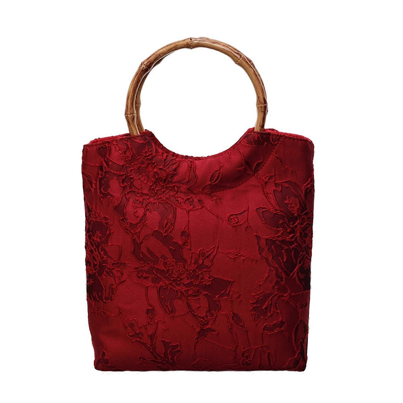 Stylish Embroidered Bride Handbag Lightweight Design Functional Compartments Ideal for Special Occasion Like Receptions Multicolor