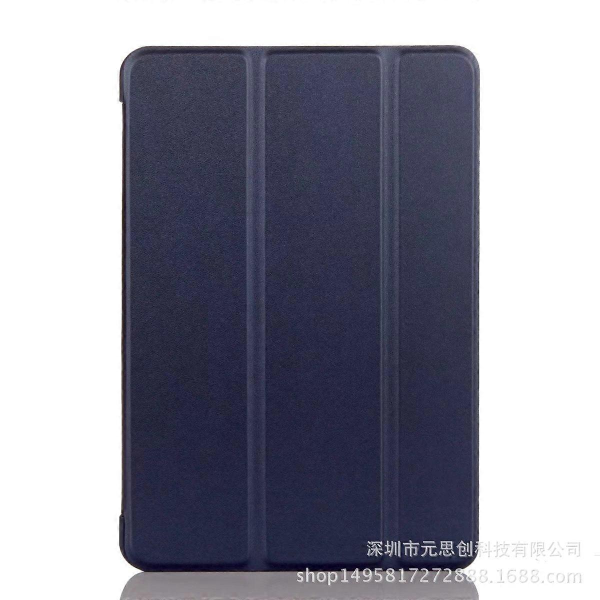 Capa elegante de silicone azul escuro para iPad de 10,2 polegadas (2021/2020/2019).