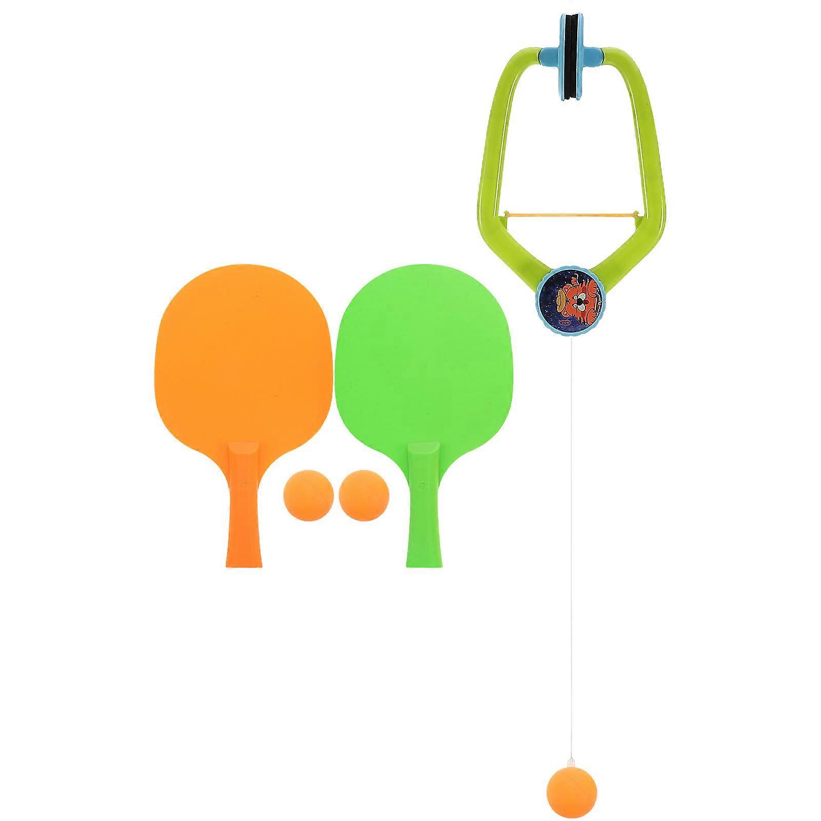 Table Tennis Training Set Adjustable Hanging Trainer for Practice Assorted Color