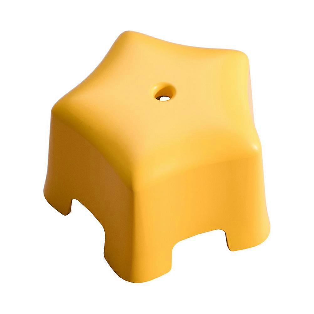 Thickened Stackable Plastic Stool Load-bearing Simple and Fresh 1Set