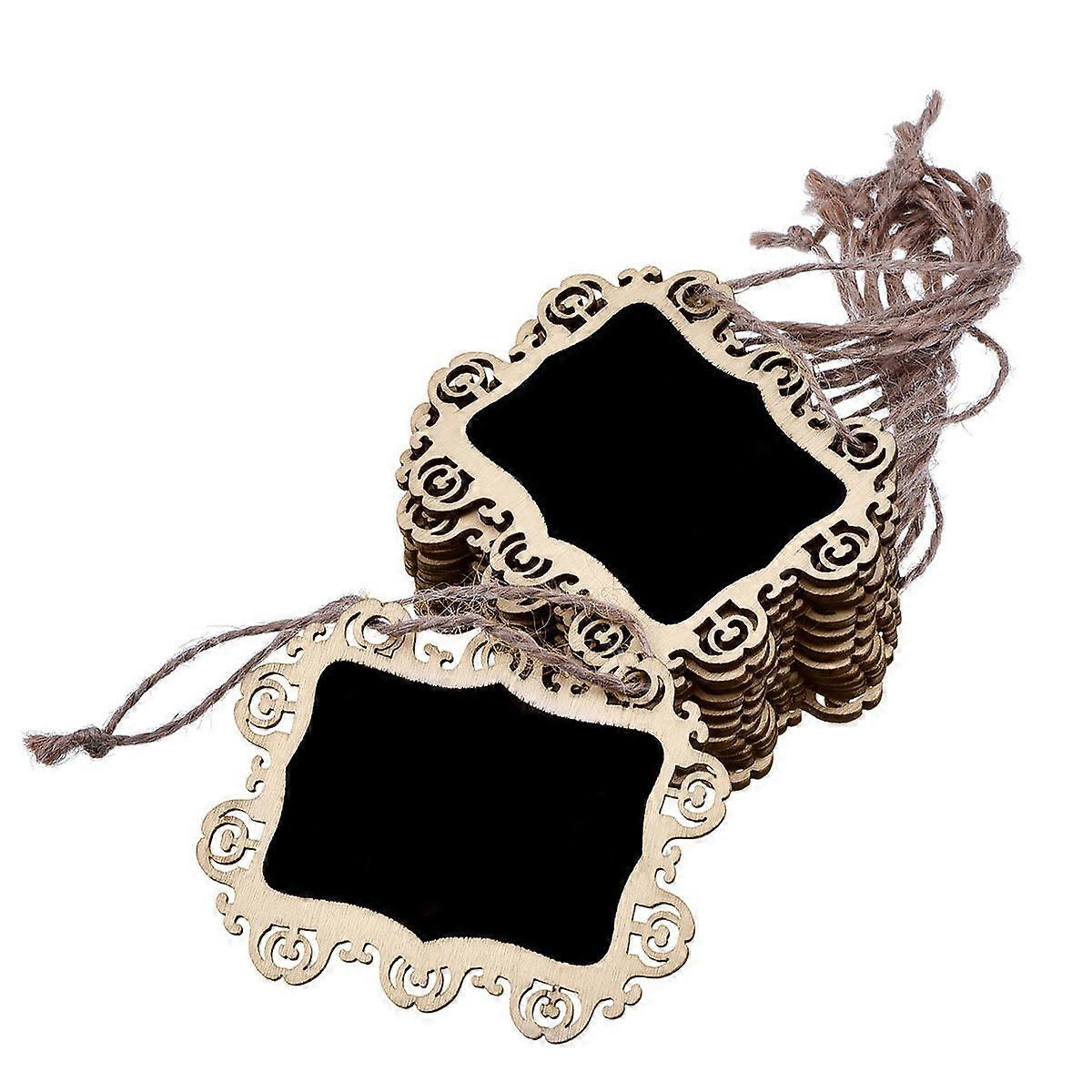 Hanging Mini Chalkboards for Leaving Message 10Pcs Blackboard Message Signs