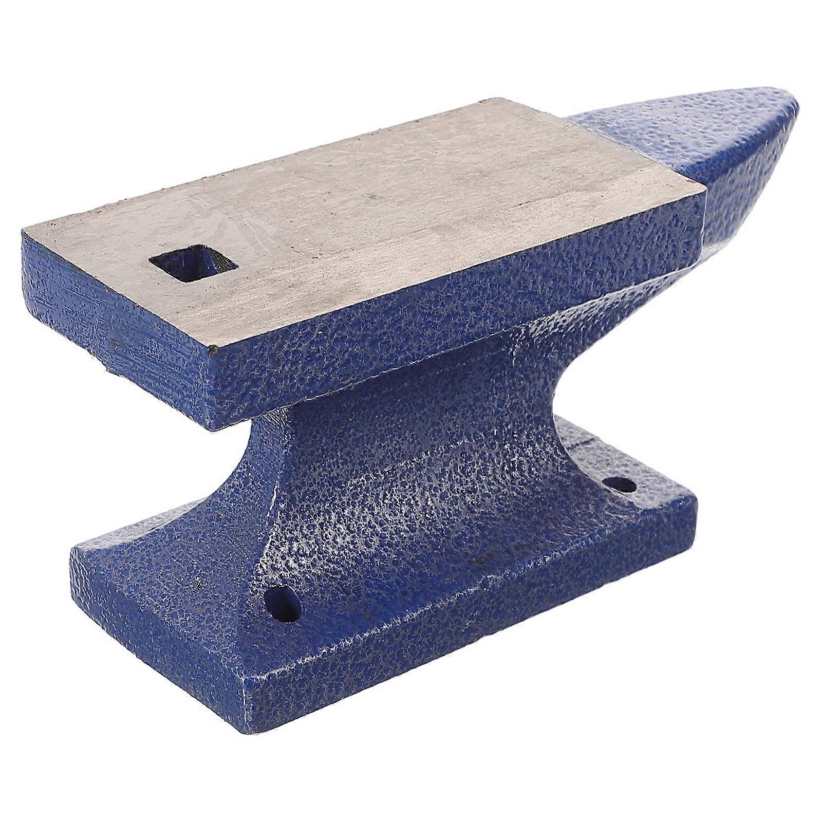 Hand Tools Reusable Horn Mini Iron Pad Metalworking Workshop Use Dark Blue 1Pcs