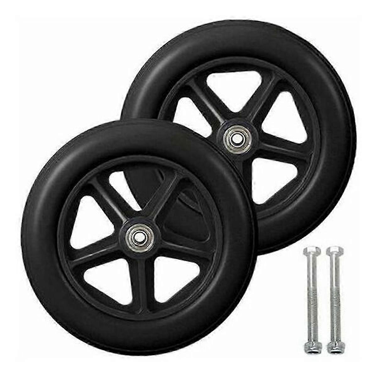 Wheelchair Replacement Wheels, Anti-Slip, Solid Tire 26s