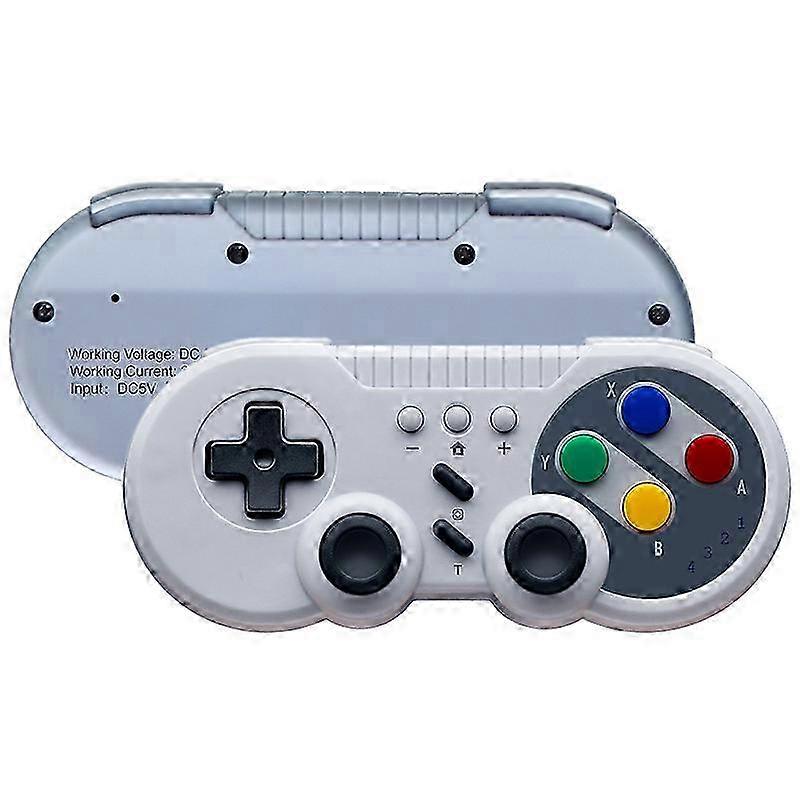 8bitdo SN30 Wireless Controller 6-Axis Burst Vibration Turbo Function Joystick for Switch Steam Windows Android iOS 25-26s