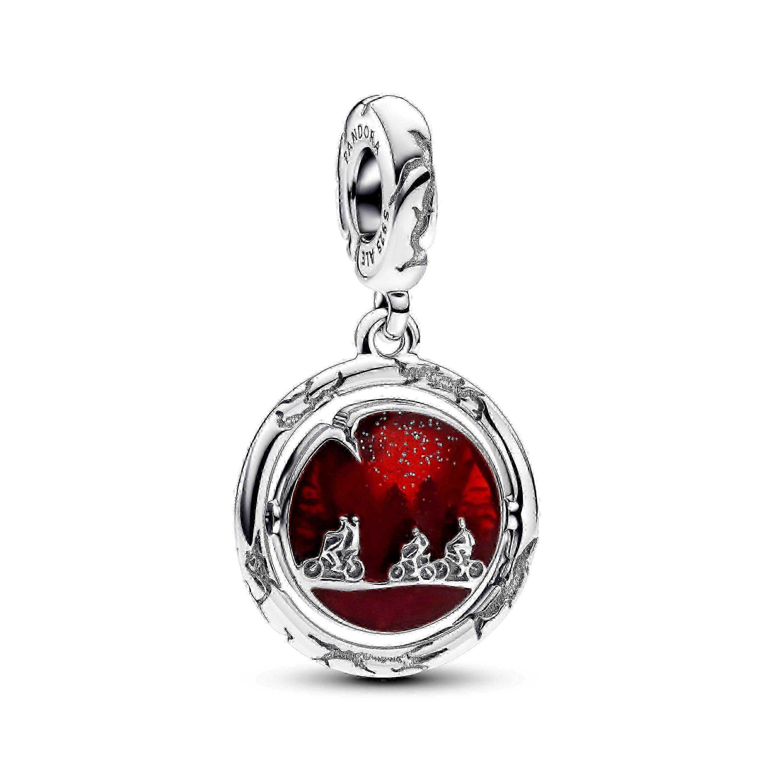 Stranger Things Glow in the Dark Charm Pendant, Sterling Silver, 793563C01a