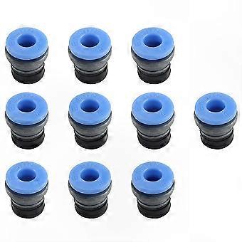 10-Pack Bowden Pneumatic Fittings with Embedded Collet Clips for Extruder Connections