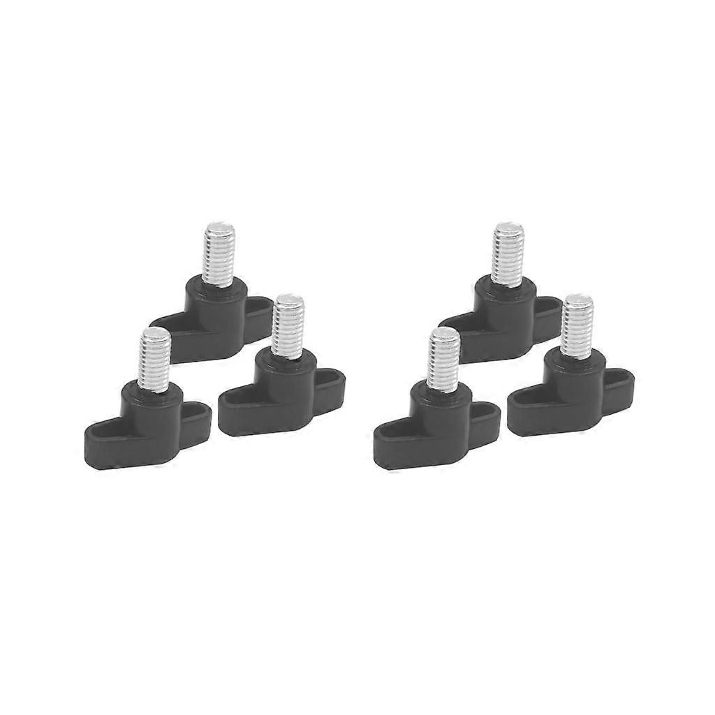 TShaped Clamping Knob with M6 Thread, Ergonomic Handle for Secure Lock and Quick Tightening, 2 Sets