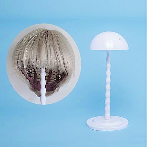 Plastic Wig Stand 50cm Wig Holder for Styling and Display Keeps Wig Shape Stable Support