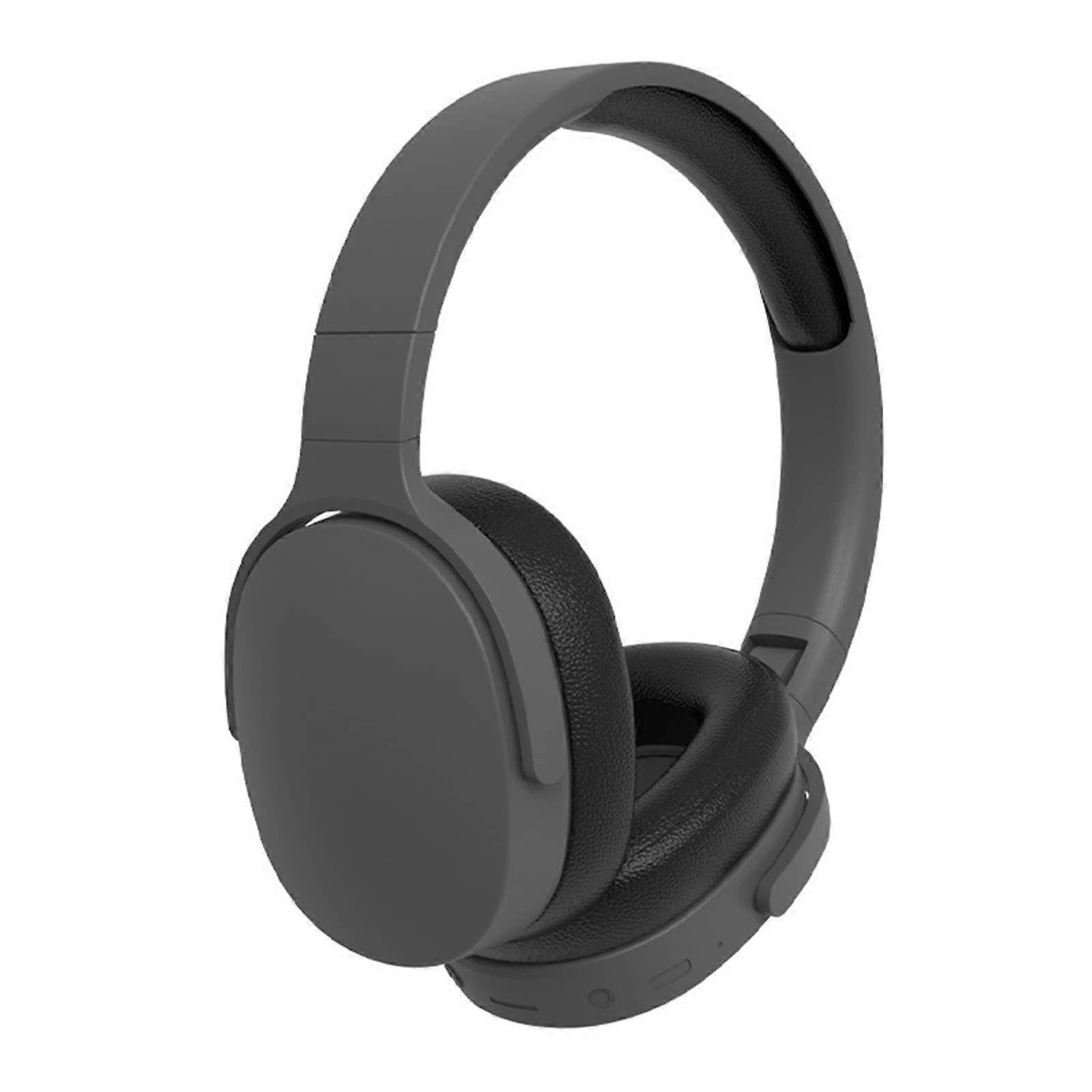 Wireless Bluetooth Over Ear Headphones Noise Cancelling Foldable Headset Bluetooth 5.1 with Mic Black