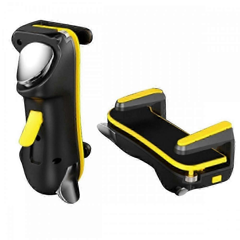 Six Finger Compatible with Gaming Controller L1 R1 Key Button (Yellow)