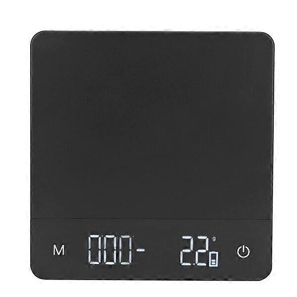 Coffee Scale, Tare Counting, ABS Material, Kitchen Baking Scale