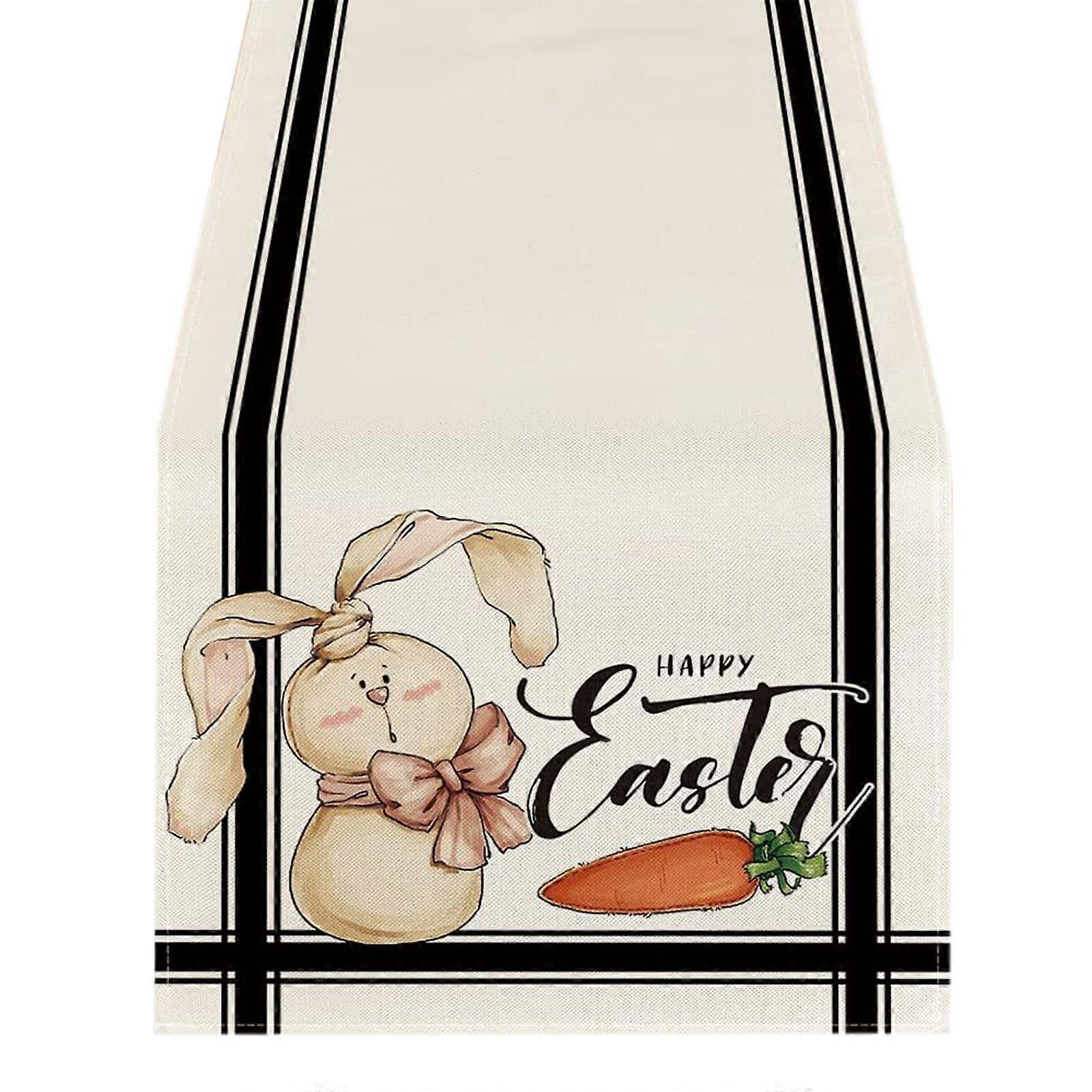 Easter Decor Easter Decorations Indoor Easter Day Table Runner Super Soft