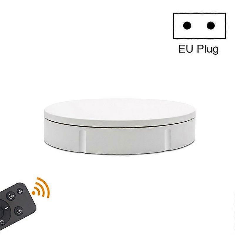 30cm Remote Control Speed Electric Turntable Sample Display Stand (EU Plug)