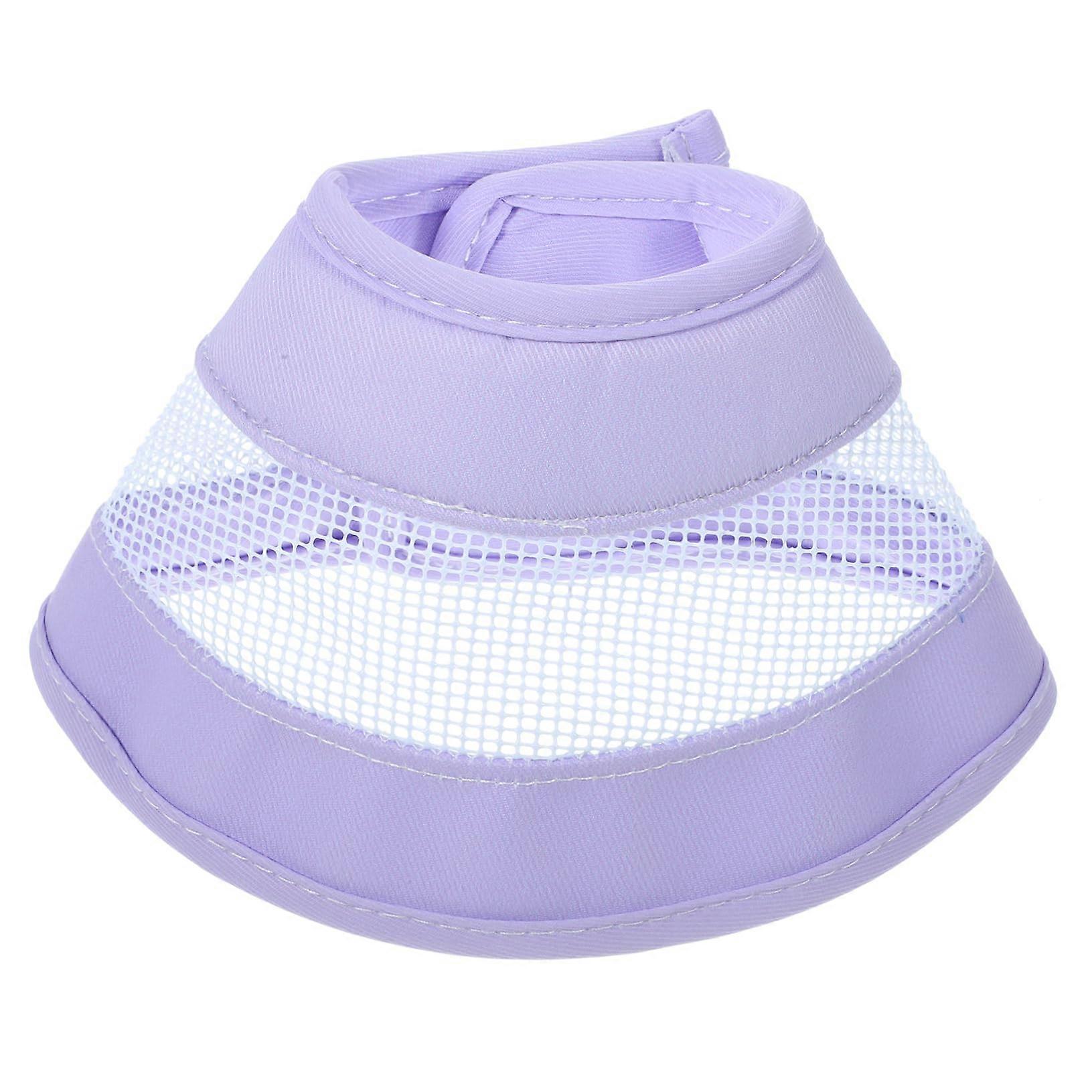 Soft Cat Recovery Collar with Bell, Breathable Adjustable Cone for PostSurgery Protection