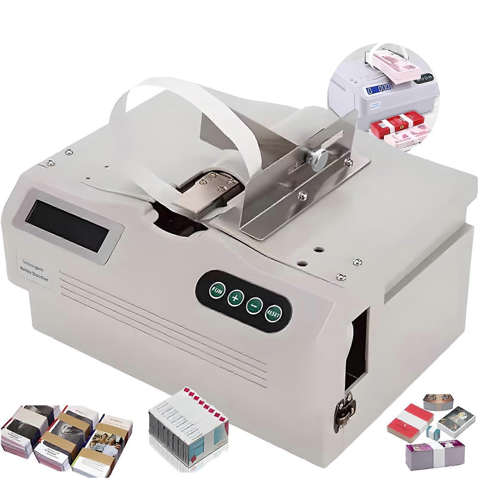 Automatic Banknote Bundling Machine with Adjustable Binding Settings and Fast Tying Speed