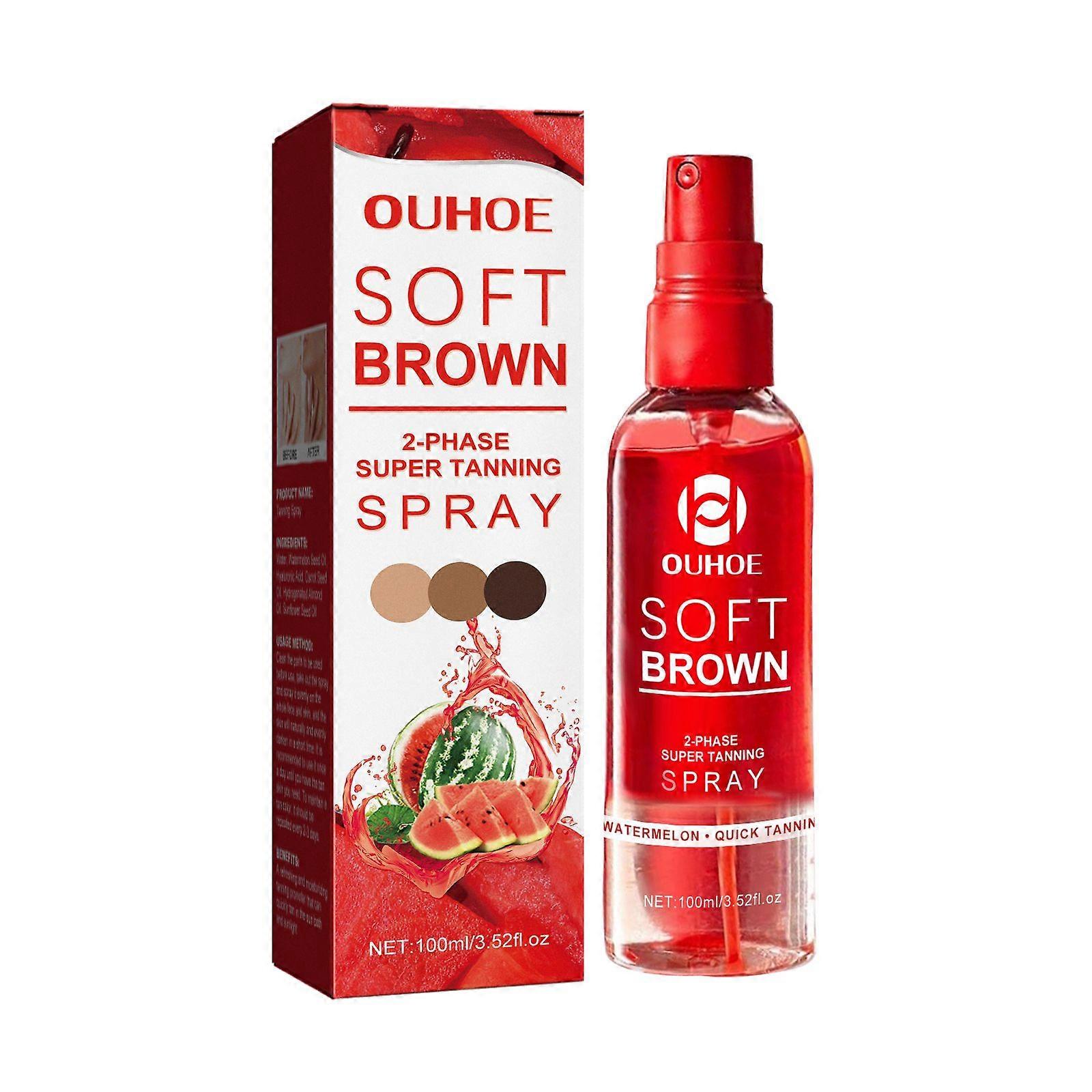 Tanning Spray Contains Watermelon Seed Oil