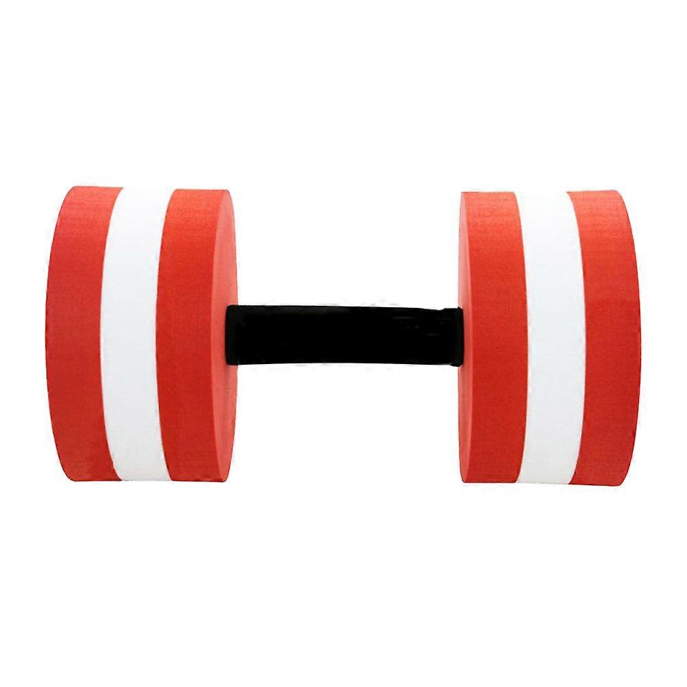 Eva Dumbbell Water Floating Tool for Swimming Exercise 1Pcs Red