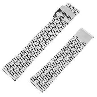 Silver Stainless Watch Strap for Watch 1Pcs Stylish Band Compatible