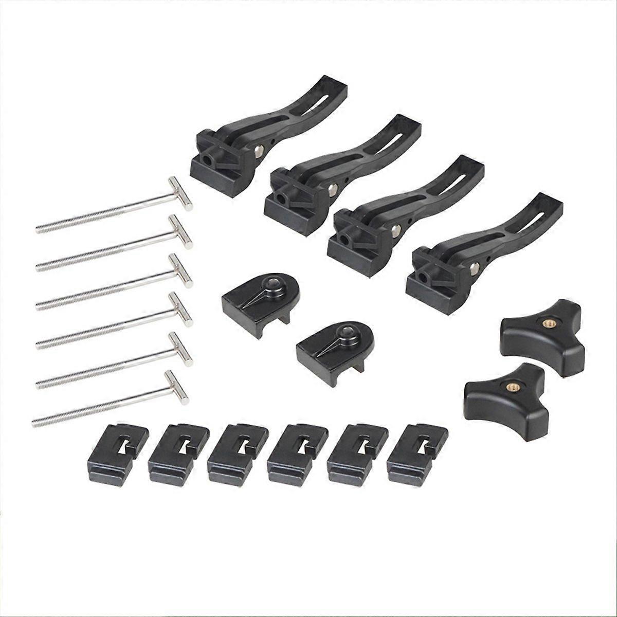 Clip de fixation pour housse de camionnette, lit à trois volets, boulon en T, boucle de câble, housse de tonneau, fixation de serrage arrière et avant