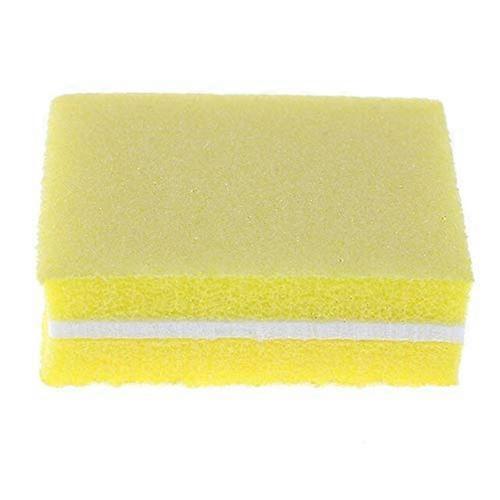 Yellow Plastic Nail File and Mini Buffer Block Set, 20pcs Compact Tools for Easy Nail Shaping