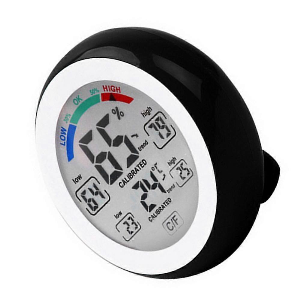 Electric Multi-Functional Hygrometer Touchscreen Display
