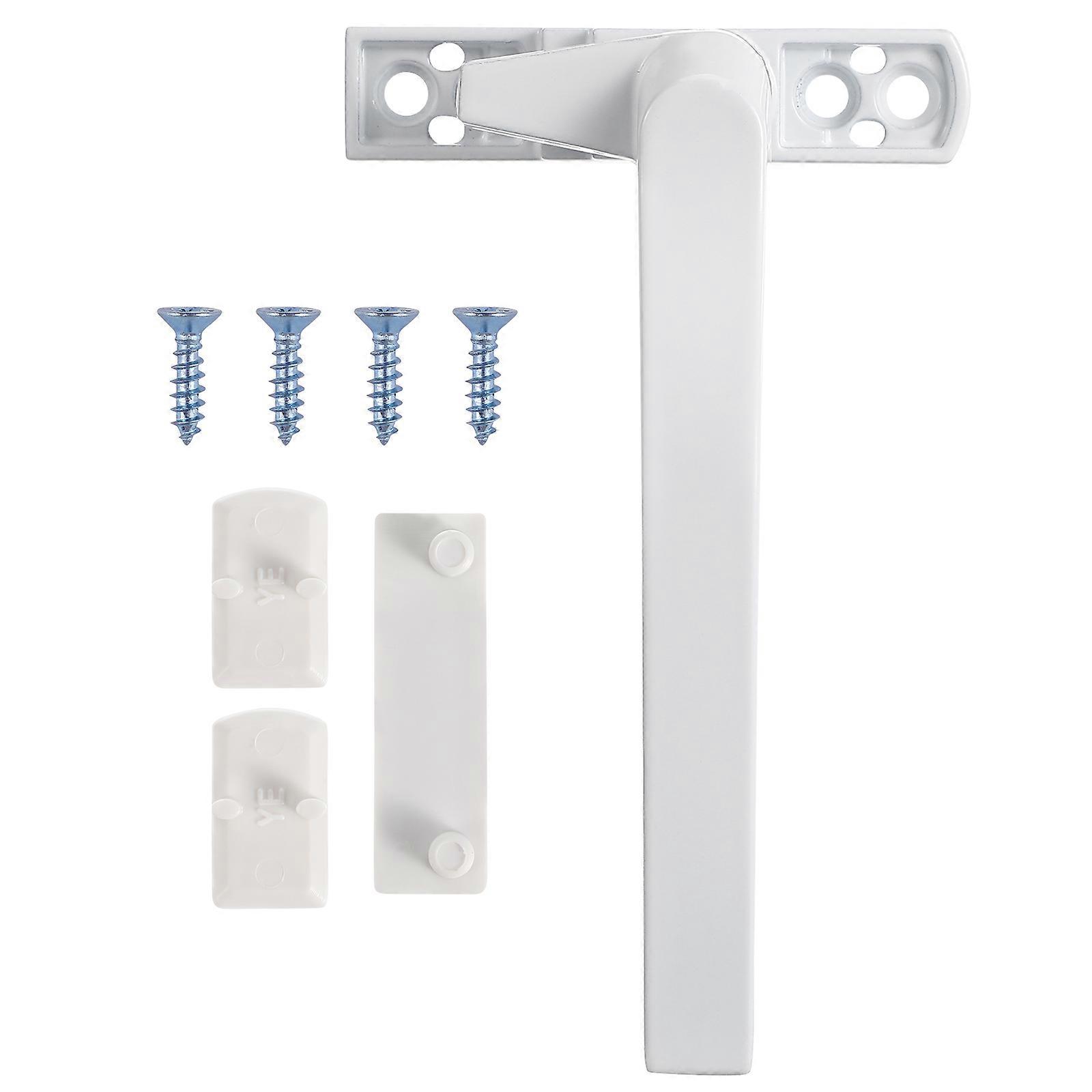 Single-Point Window Handle Lockable Rotating Movement Zinc Alloy Home Door Window Handle 1Pack