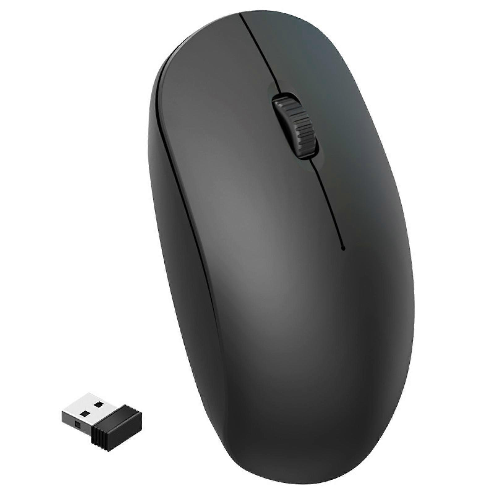 Wireless Mouse Battery Powered Silent Wide Compatibility 2.4Ghz Computer Mouse for Windows