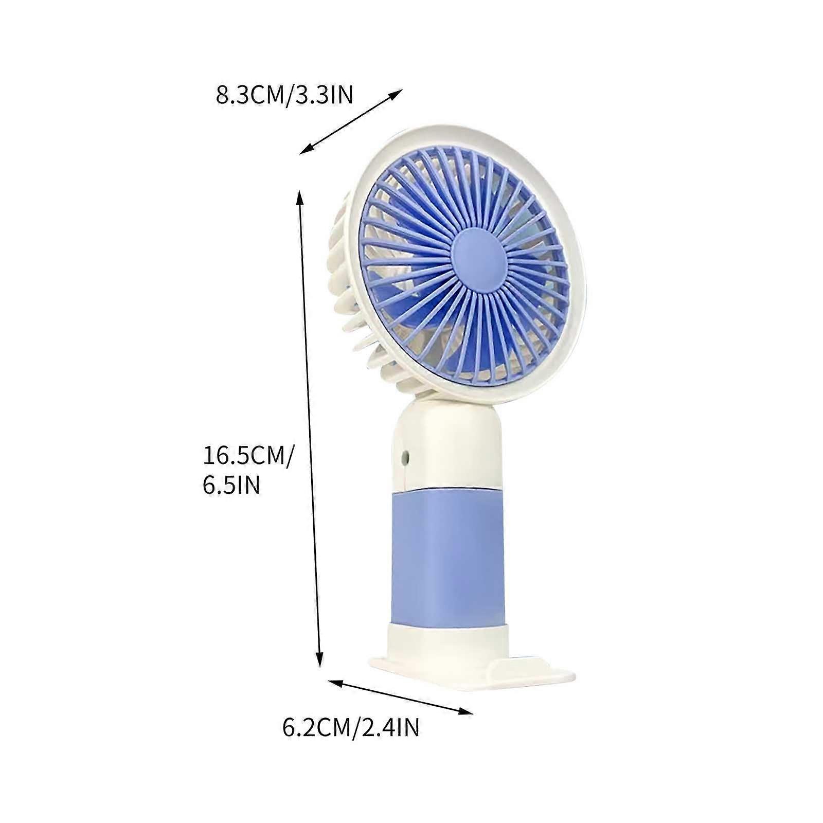 3-Speed 5000mAh Portable Handheld Fan