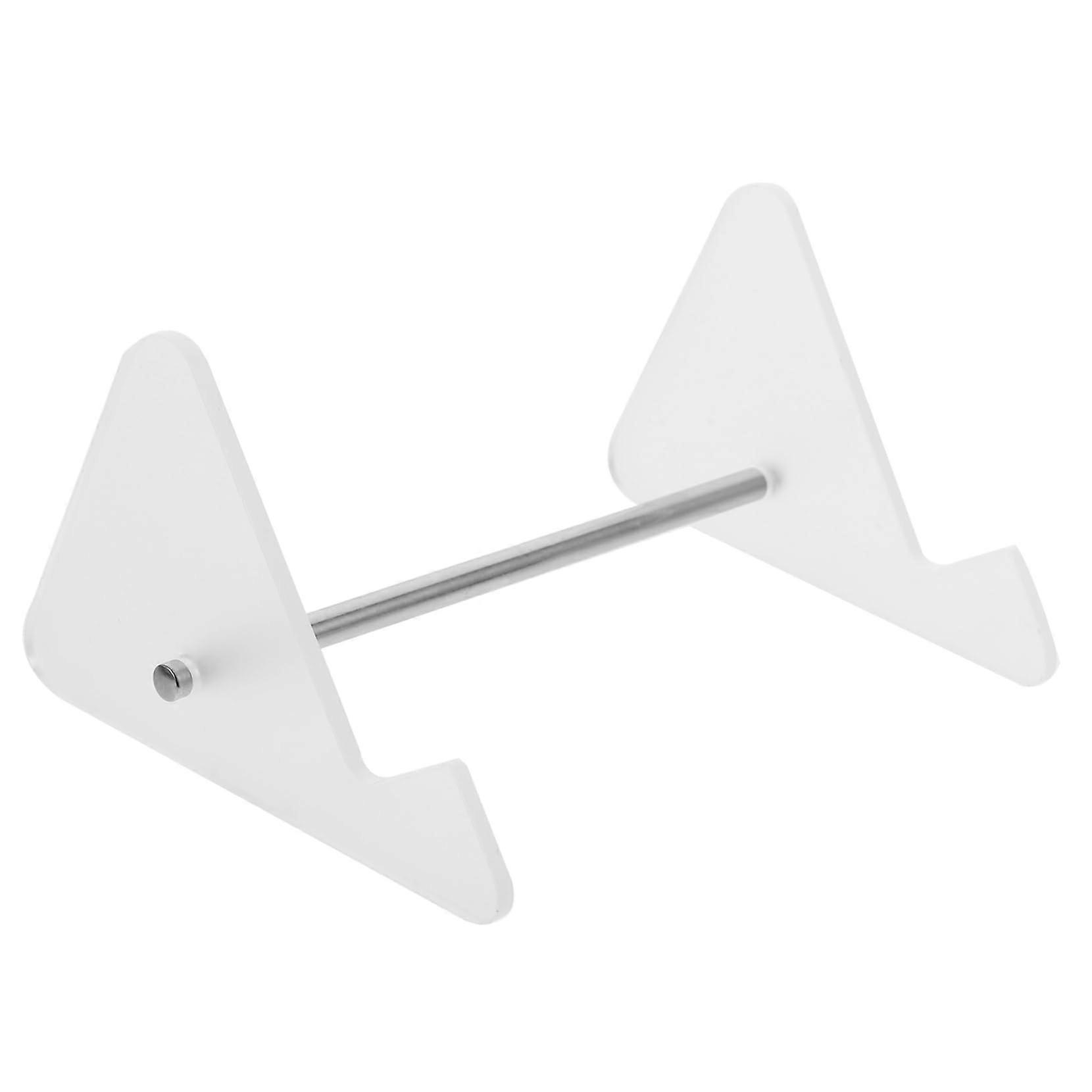 Clear Acrylic Desk Riser with Easy Slide Keyboard Tray, SpaceSaving Organizer and Stable Support