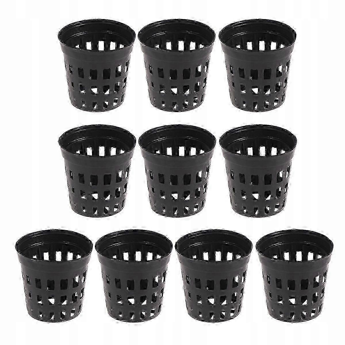 10pcs Aquarium Plastic Pot Baskets Aquarium