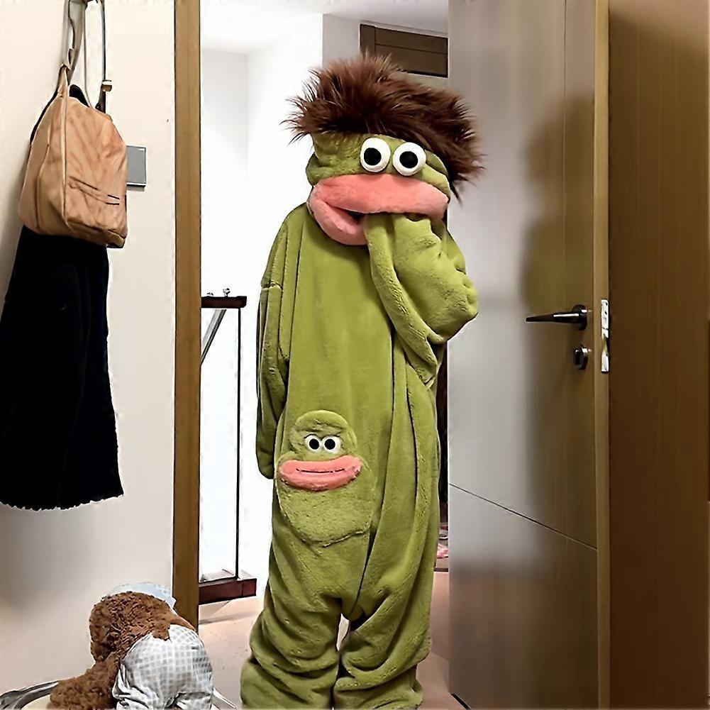RUMAOZIA Skelett Kostüm Herren, Pyjama Zip up Kapuze Jumpsuit Erwachsene Skelettkostüme Nachtwäsche für Männer Skelett Overall Herren, Skelett Anzug Herren, Halloween Skelett Kostüm Herren