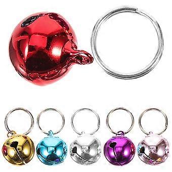Pet Collar Hanging Bells Small Stainless Steel Bells for Cats 30Pcs