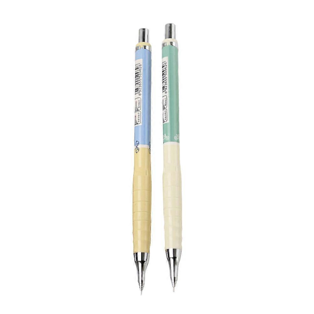 Drawing Mechanical Pencil 2Sets with Automatic Lead for Writing Use