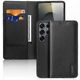 Galaxy S26 Ultra Case, DUX DUCIS Hivo Series Leather Wallet Cover with RFID Blocking & Stand
