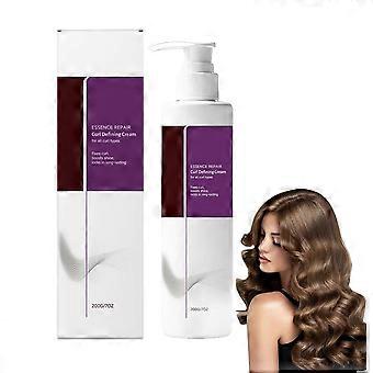 Curling Perfection Curl-Defining Cream Essence Herstelt alle krultypes en haartexturen, kruldefiniërende crème fixeert langdurige krullen, geeft extra glans, 200 g