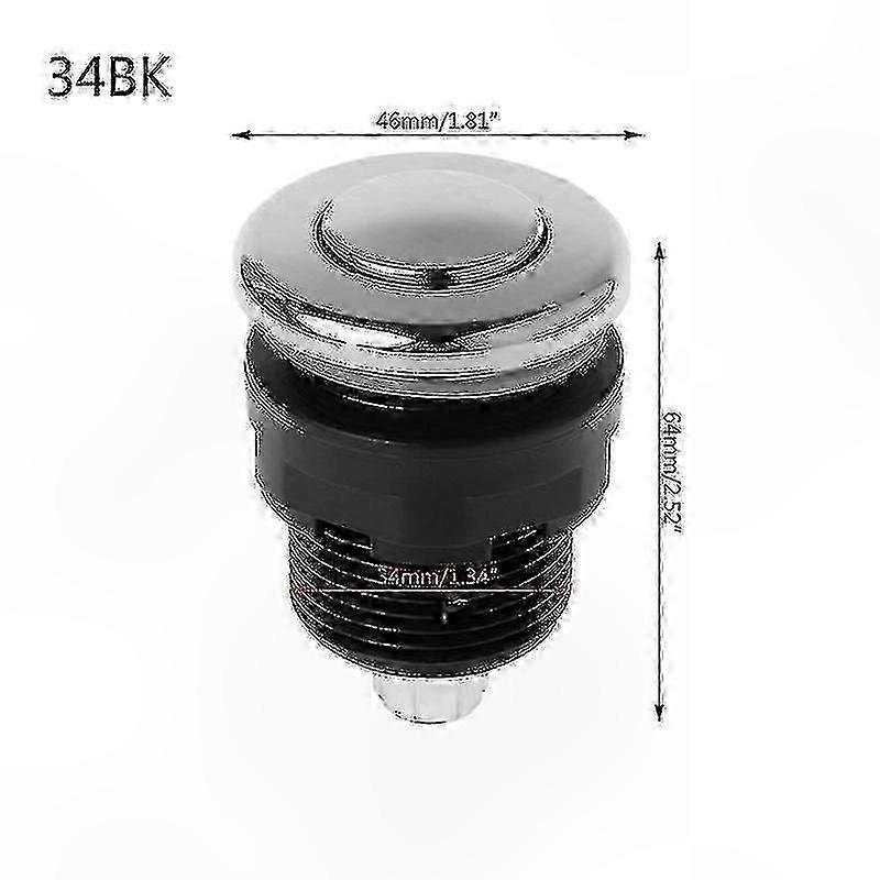 Push Button Air Pressure Switch compatible with Bathtub and Garbage Disposal Systems
