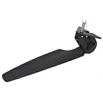 Rudder Steering System For Kayak And Canoe, Enhanced Nylon Marine Steering Rudder With Adjustable Bracket Seat, Collapsible Design Black Plastic Boat