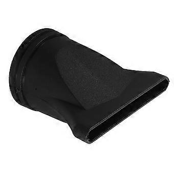 Hair Dryer Nozzle Flat Concentrator for Salon Use Black
