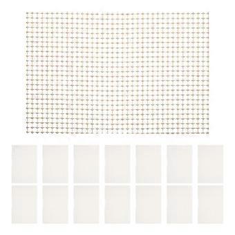 20 Stück Nistmatten für Küken – Rutschfeste Einlage für Brutkästen, Papageienaufzuchtmatten – Silikonmatte für Vogelnest, 30 x 20 cm