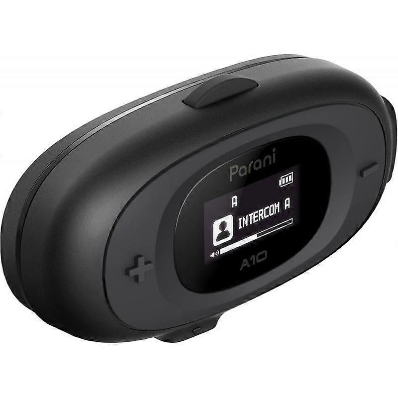 Headset With Intercom For Moto Parani A10 (microphone With Bar), Black