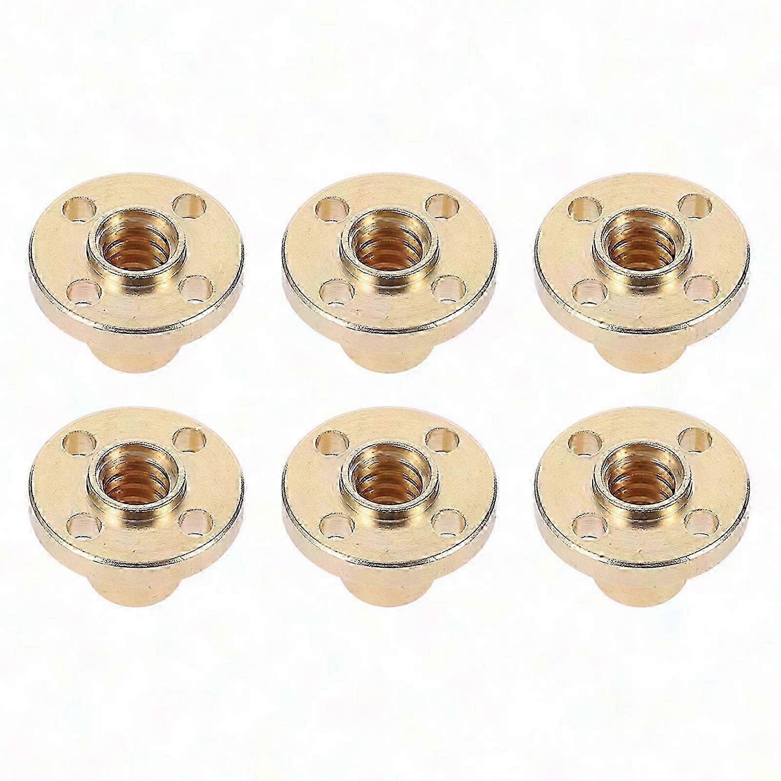 Brass Trapezoidal Thread Nut for 3D Printer Low Maintenance