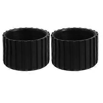 Rubber Fitness Equipment Leg Protectors for Non Slip Use 8Pcs Set