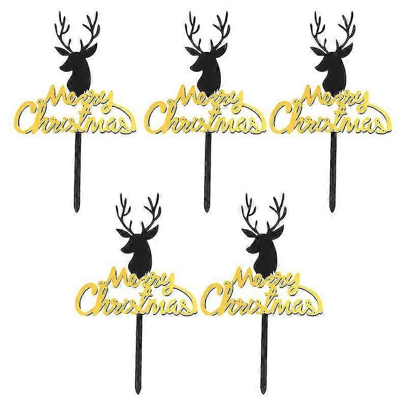 5pcs cake decorations, Acrylic Cake Decor